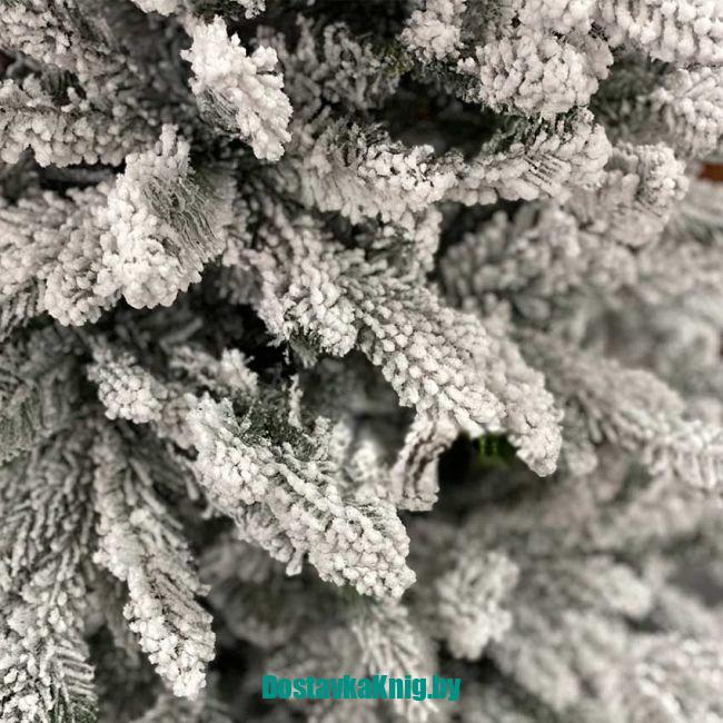 Ель новогодняя искусственная Бергамо 240 см с напылением GrandCity