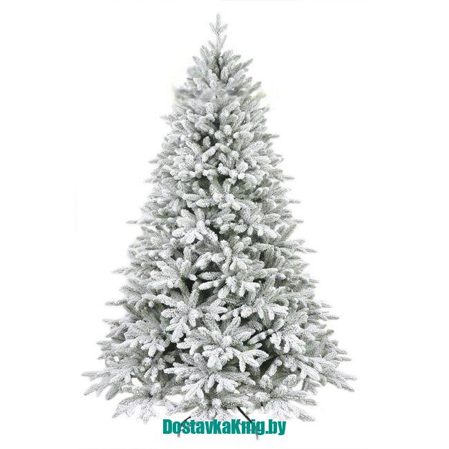 Ель новогодняя искусственная Бергамо 240 см с напылением GrandCity